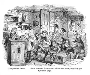 Puzzled Collection: The Old Curiosity Shop, schoolroom