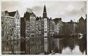Old Damrak Canal, Amsterdam, Netherlands