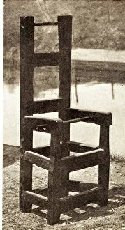Witches Gallery: Old Ducking Stool, Fordwich, near Canterbury, Kent