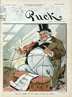 Tricks Prints: The old enemy of the canal at his old tricks