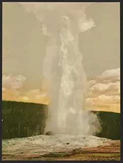 Old Faithful Geyser, Yellowstone National Park Old Faithful