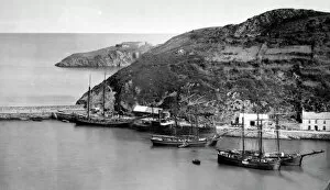 Pembrokeshire Collection: Old Fishguard Harbour, Pembrokeshire, South Wales