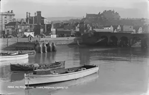 Folkestone Prints: Old Folkestone, Inner Harbour