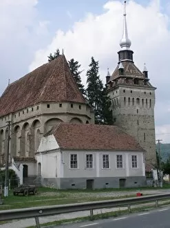 Images Dated 26th August 2005: Old fortified church in Sighisoara, Romania