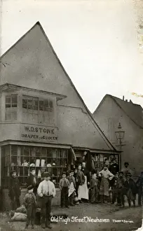 Draper Prints: Old High Street, Newhaven, Sussex