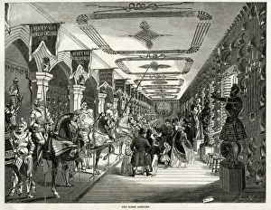 Armoury Prints: The Old Horse Armoury, Tower of London, 1848