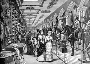 Armoury Prints: The Old Horse Armoury, Tower of London, 1885