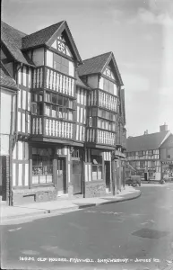 Half Timbered Prints: Old Houses on Franwell