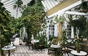 Verandah Prints: Old Inn - Tea Verandah, Crawfordsburn, County Down