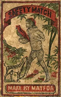 Matches Prints: Old Japanese Matchbox label made by MAYFDA