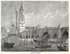 Old London Bridge 1796