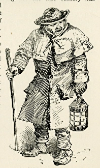 Patrol Gallery: Old London Characters - Night Watchman