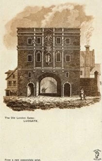 1800 Collection: The Old London Gates - Ludgate
