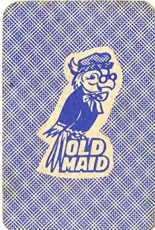 Parrots Prints: Old Maid card game - card back design