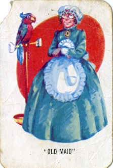 Pinafore Gallery: Old Maid card game - Old Maid