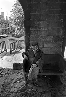 Regrets Collection: Old man, Burford, Cotswolds