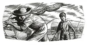 Sheppard Prints: The Old Man and the Sea
