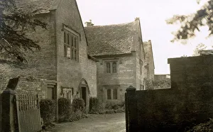 Farmhouse Prints: Old Manor Farmhouse, Temple Guiting, Gloucestershire