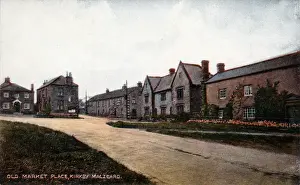 Kirkby Prints: Old Market Place, Kirkby Malzeard, Yorkshire