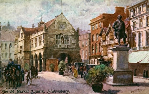 Shrewsbury Gallery: Old Market Square, Shrewsbury, Shropshire