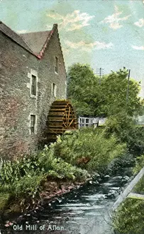 Allan Prints: The Old Mill, Bridge of Allan, Stirlingshire