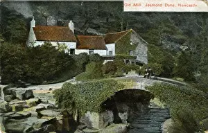 Jesmond Prints: The Old Mill, Jesmond Dene, County Durham