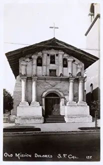 Dolores Prints: Old Mission, Dolores, San Francisco, California, USA