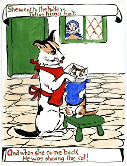 Old Mother Hubbard, by Minnie Asprey