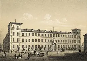 Nowadays Prints: Old Noble Seminar, nowadays Military Hospital