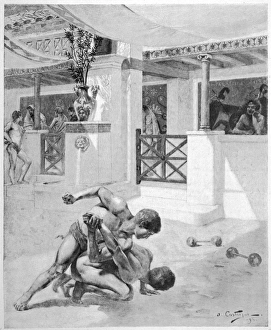 Olympic Games Gallery: Old Olympics / Pancratium