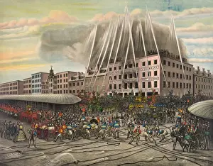 Philadelphia Prints: The old Philadelphia fire department