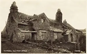 Tintagel Prints: The Old Post Office - Tintagel, Cornwall