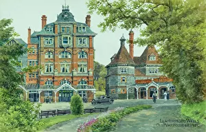Llandrindod Prints: Old Pump House and Hotel, Llandrindod Wells, Powys, Wales