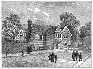 Opposite Prints: Old Rectory Stoke Newington