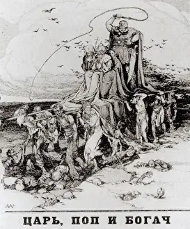 The Old Regime by a Bolshevist Cartoonist