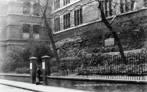 Partially Prints: Old Roman City Wall, London