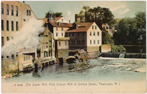Weir Prints: Old Slater Mill (first cotton mill in the USA)