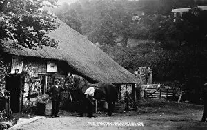 Smithy Collection: Old Smithy at Branscombe, near Sidmouth, Devon