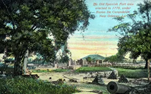 Erected Prints: The Old Spanish Fort, New Orleans, Louisiana, USA