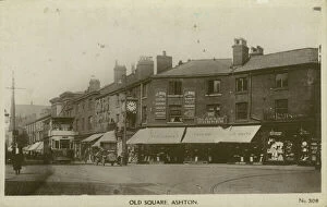 Images Dated 25th March 2020: The Old Square, Ashton-under-Lyne, Greater Manchester, Tameside, Lancashire, England