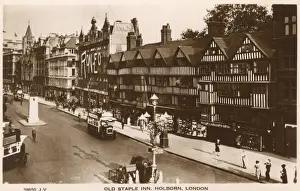 Holborn Prints: Old Staple Inn, Holborn, London