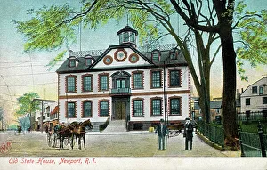 Newport Prints: The Old State House, Newport, Rhode Island, USA