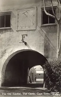 Archway Prints: Old Sundial, The Castle, Cape Town, South Africa