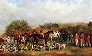 The Old Surrey Foxhounds, by William Barraud