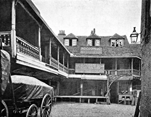 Images Dated 13th November 2004: The Old Tabard Inn, Southwark, London, 1895