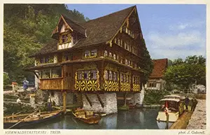 Piers Prints: Old Tavern House at Treib, Switzerland
