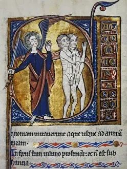 Eden Prints: Old Testament. Original sin. Adam and Eve disobeying God. Ba