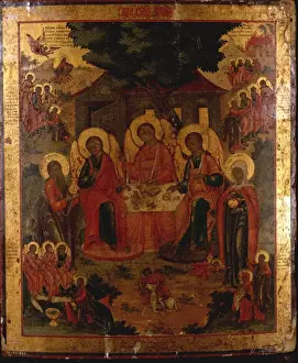 The Old Testament Trinity : Abraham Entertaining the Angels