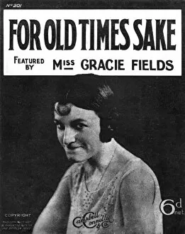 Images Dated 29th August 2017: For old times sake - Music Sheet Cover