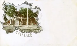 Mormon Prints: The Old Tithing House - Salt Lake City, Utah - USA